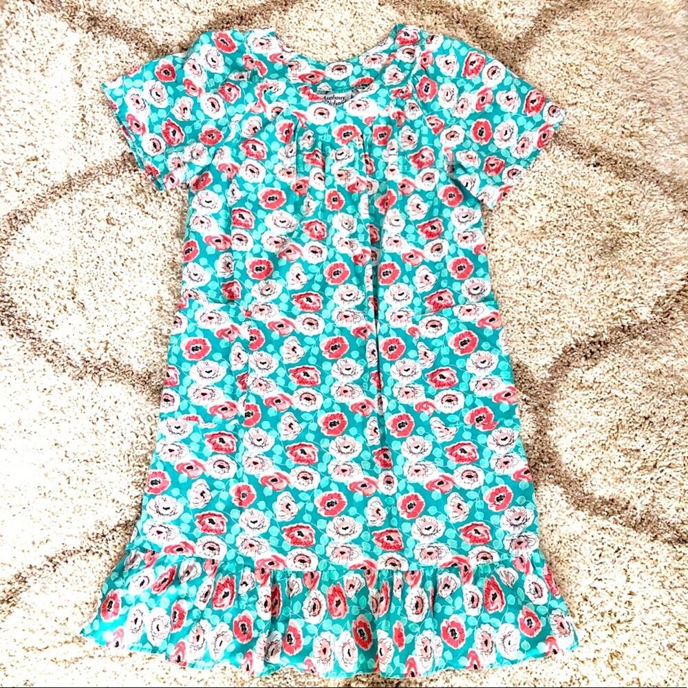 Vintage Anthony Richards Floral Boho Muumuu House Dress
